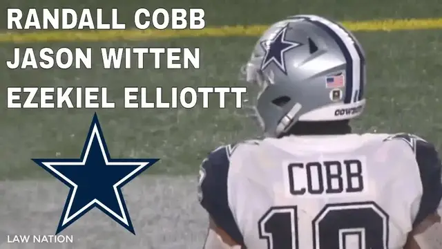 'Video thumbnail for law nation sports: randall cobb, witten & elliott vs patriots | nfl film session'