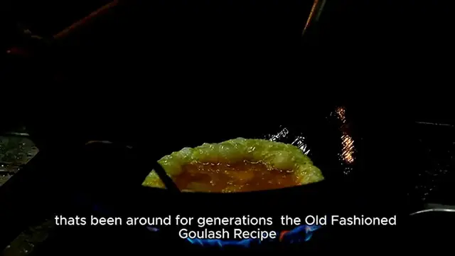 'Video thumbnail for Old Fashioned Goulash Recipe'