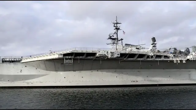 'Video thumbnail for San Diego Midway Aircraft Carrier Part 2'