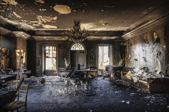 'Video thumbnail for Heavy damage from arson fire to Pennsylvania governor’s home | #ajshorts'