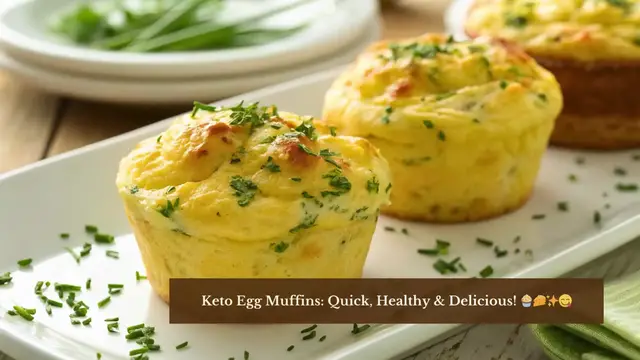 'Video thumbnail for Easy Keto Egg Muffins – Perfect Grab-and-Go Breakfast!'