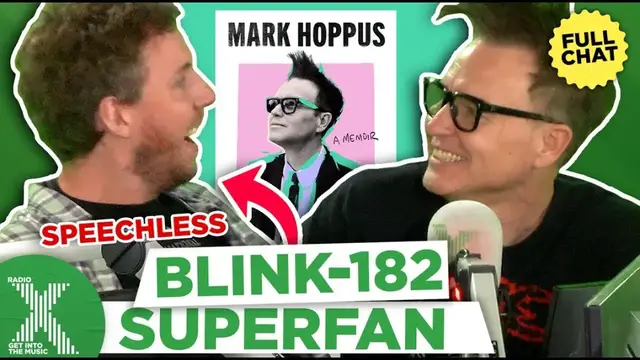 'Video thumbnail for Mark Hoppus surprises our SUPERFAN producer!'