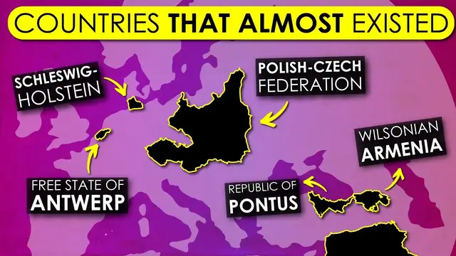 'Video thumbnail for Countries That ALMOST Existed'