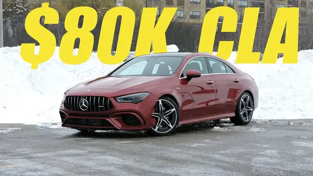 'Video thumbnail for 2025 Mercedes-AMG CLA 45 S Review: The Price of Power'