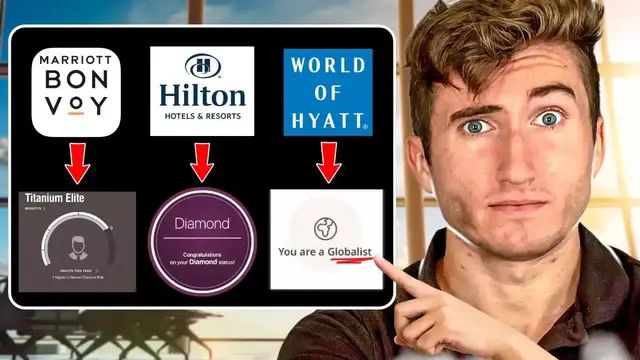 'Video thumbnail for anthony venture: unlock elite hotel status instantly: no nights required! (marriott, hyatt, hilton)'