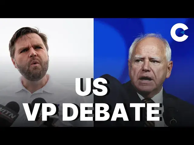 'Video thumbnail for Who won the vice presidential debate between JD Vance and Tim Walz?'