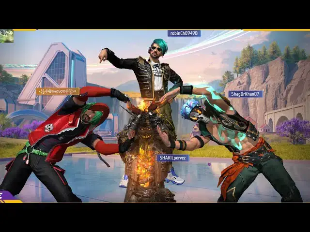 'Video thumbnail for 4 Friends Play CS in Free Fire and Get 3 Booyahs in a Row! 🔥🔥 | Epic Gameplay#freefirebangladesh'