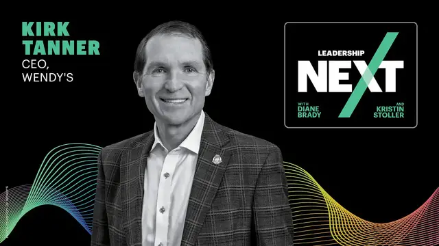 'Video thumbnail for Failing Forward: Wendy’s CEO Kirk Tanner on Leadership, Innovation, and Customer-Centric Growth'