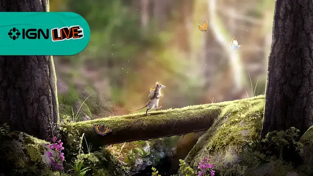 'Video thumbnail for It Takes Two Mice to Explore the Whimsical World of the New Co-op Game Hela | IGN Live 2025'
