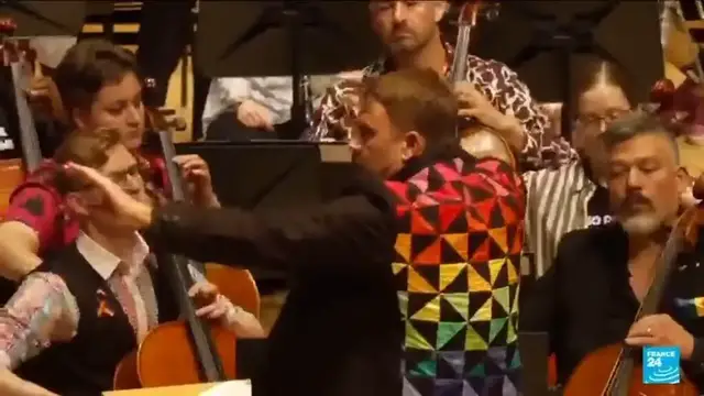 'Video thumbnail for LGBTQ+ orchestra forced to change venues following Trump administration clampdown'