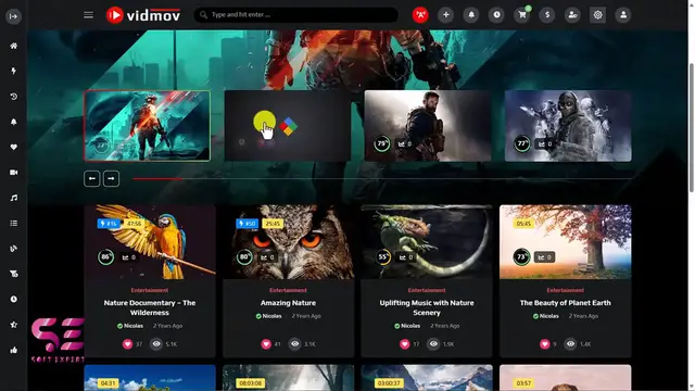 'Video thumbnail for Live Streaming Website with WordPress and VidMov Theme'