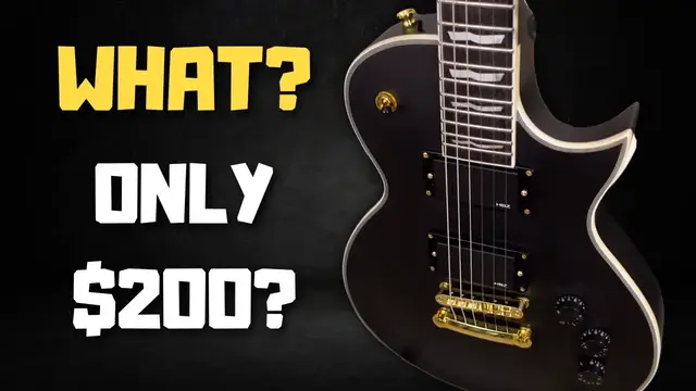'Video thumbnail for Harley Benton SC-1000 - The Best Cheap Guitar For Rock & Metal? Review, Sound Demo'