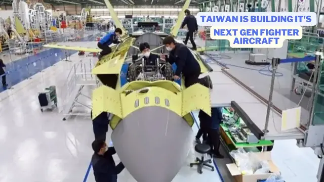 'Video thumbnail for Taiwan building Advanced Defence Fighter similar to KAI KF-21 Boramae'