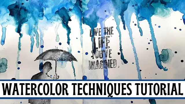 'Video thumbnail for Watercolor Techniques for Beginners and Advanced!'