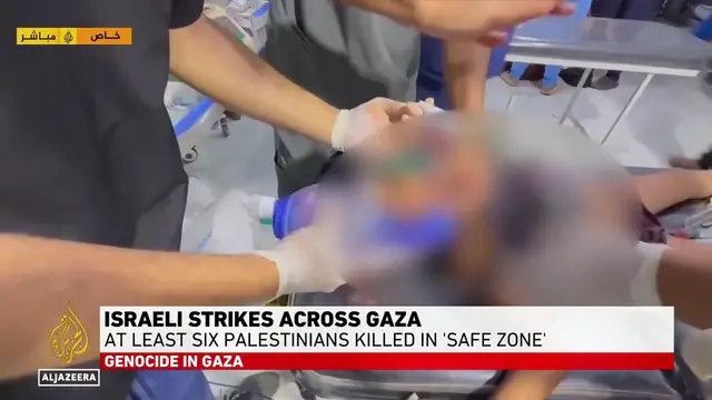 'Video thumbnail for Israel launches attacks across Gaza as ceasefire talks set to resume'