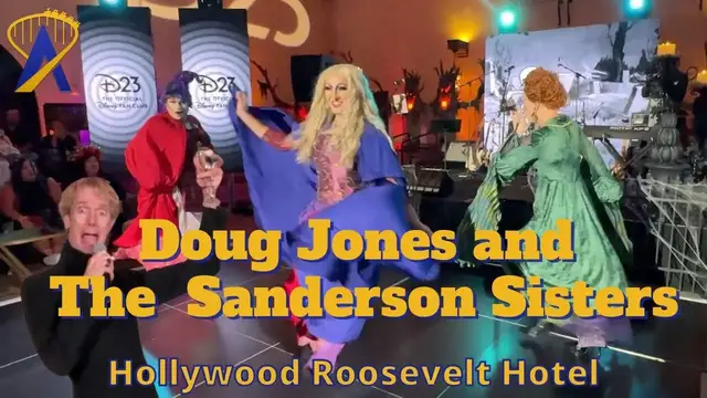 'Video thumbnail for 'Billy Butcherson' introduces the Sanderson Sisters at D23 Tune In To Terror: A Hollywood Halloween'