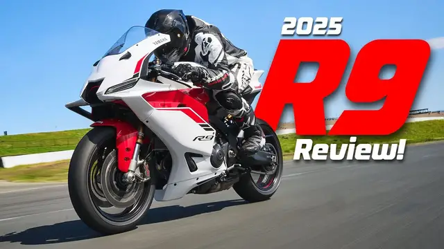 'Video thumbnail for 2025 Yamaha YZF-R9 First Ride Review – Not What You Think!'