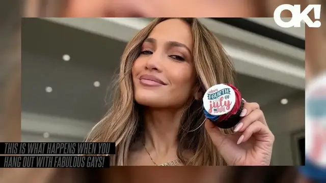 'Video thumbnail for Braless Jennifer Lopez Stuns as She Celebrates July 4th Solo: Photos'