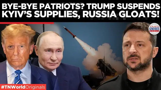 'Video thumbnail for Patriots Gone? US Pulls The Plug Of Ukraine Aid, Kremlin Mocks Western 'UNITY' | Times Now World'