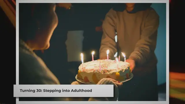 'Video thumbnail for 30th Birthday Wishes Celebrating 3 Decades'