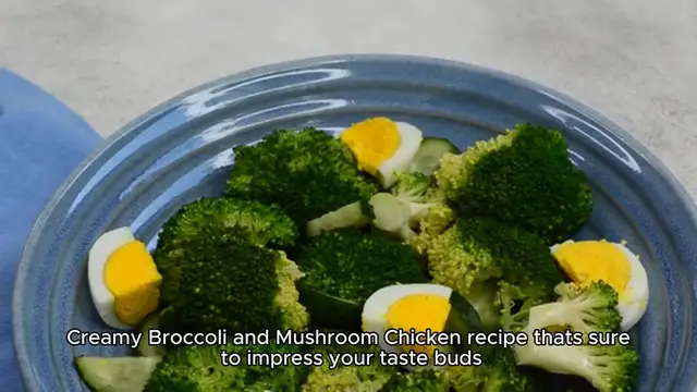 'Video thumbnail for Creamy Broccoli and Mushroom Chicken Recipe'