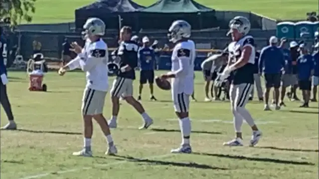 'Video thumbnail for law nation sports: dallas cowboys training camp: dak prescott, ezekiel elliott & offensive line analysis'