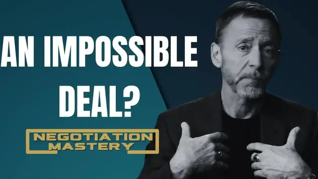 'Video thumbnail for negotiation mastery: master the 'take it or leave it' negotiation with chris voss'