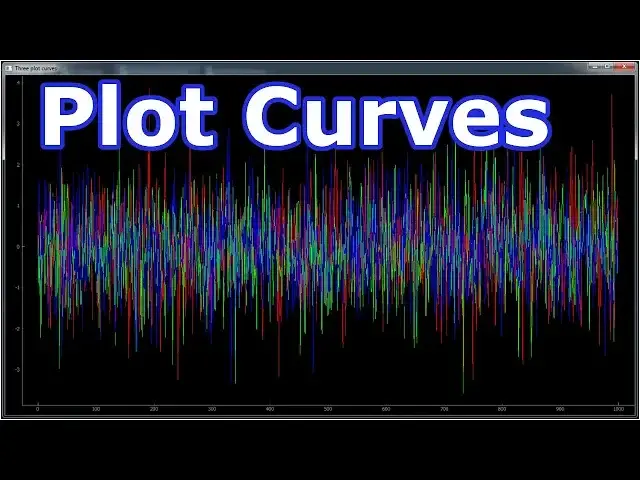 'Video thumbnail for How To Plot Data Curves in Pyqtgraph | Data Visualization In PyQt'