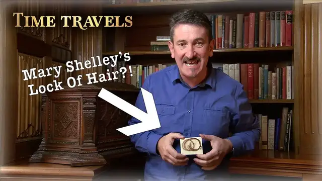 'Video thumbnail for The Mystery of Mary Shelley's Hair at the State Library of New South Wales! | Time Travels'