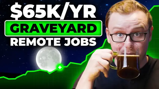 'Video thumbnail for shane hummus: odd-hour remote jobs for night owls: high paying healthcare & financial services careers'