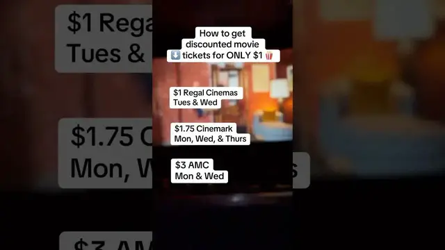 'Video thumbnail for finance unfolded: cheap movie tickets at regal cinemas, cinemark & amc!'