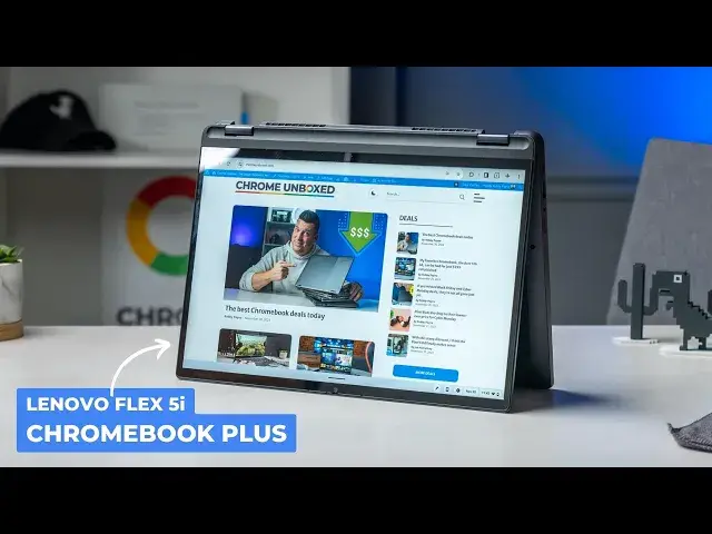 'Video thumbnail for Lenovo Flex 5i Chromebook Plus Review: Well-Rounded and Capable'