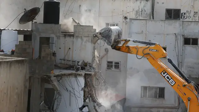 'Video thumbnail for Israel demolishing homes in West Bank at highest rate in over 50 years'