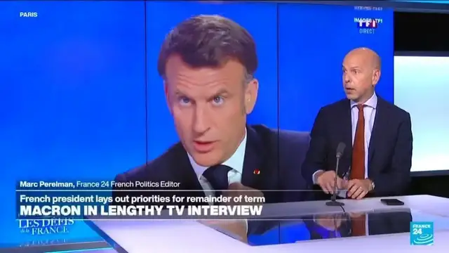 'Video thumbnail for France: Emmanuel Macron struggles to be convincing on the national stage'