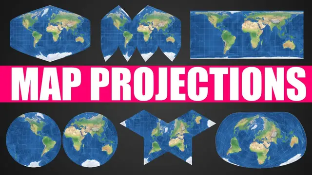 'Video thumbnail for How do Map Projections Work?'