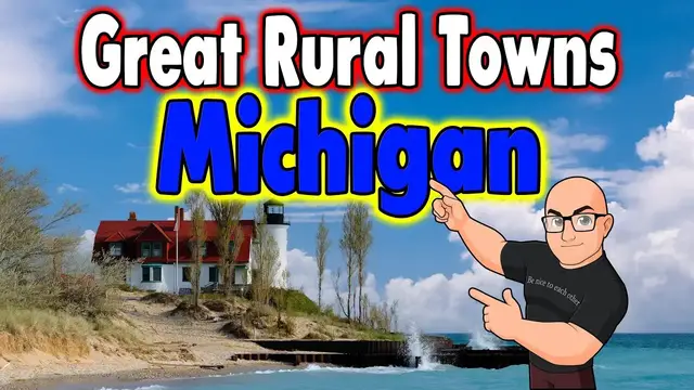 'Video thumbnail for Great Rural Michigan Towns to retire and buy real estate.'