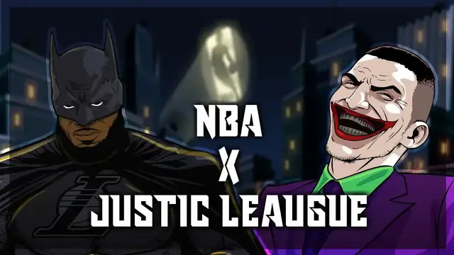 'Video thumbnail for heatcheck: nba meets justice league to fight the joker'