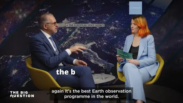 'Video thumbnail for ‘You cannot live without space in 20 years’: What does the future of Europe’s economy look like?'