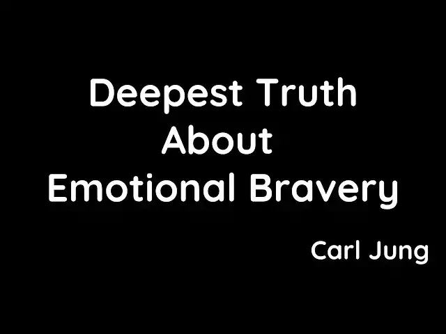 'Video thumbnail for Why It’s So Hard to Let Love In – Carl Jung’s 5 Steps to Heal Fear of Intimacy'