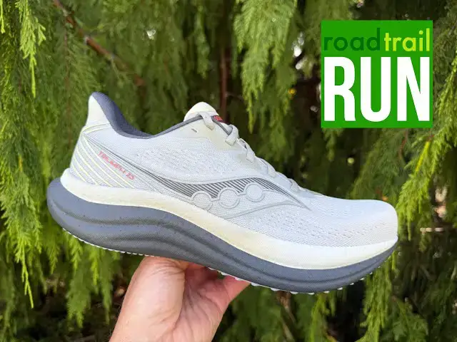 'Video thumbnail for Saucony Triumph 23 Review: Big Weight Drop Energizes the Bouncy Soft Ride!'