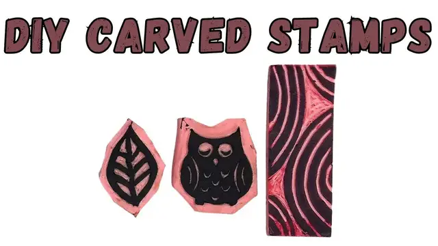 'Video thumbnail for DIY Carved Stamps Tutorial'