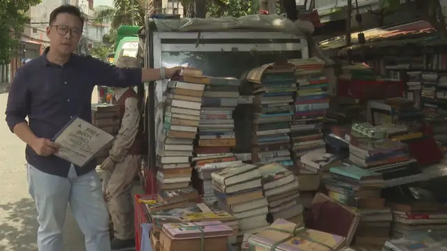 'Video thumbnail for Filipino retiree’s home-turned-library inspires children to read'