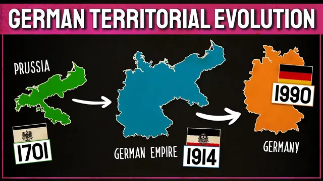 'Video thumbnail for The Territorial Evolution Of GERMANY'