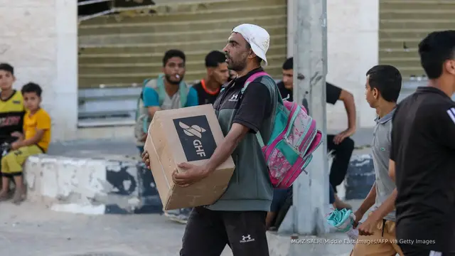 'Video thumbnail for How a US nonprofit ended up at the center of Gaza's aid controversy'