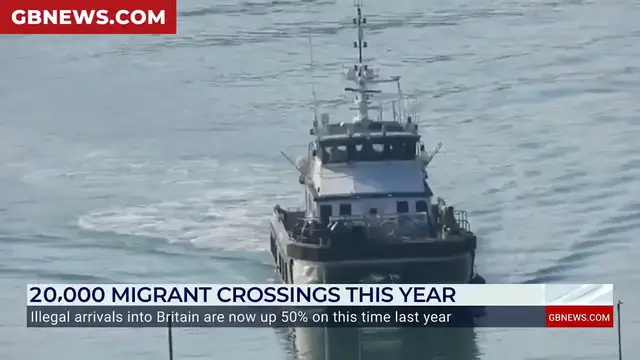 'Video thumbnail for Migrant crisis would end 'very quickly' if they were returned to France, ex-Immigration Minister tells GB News'