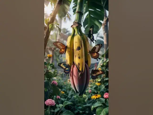 'Video thumbnail for BUTTERFLY BANANA FEEDER'