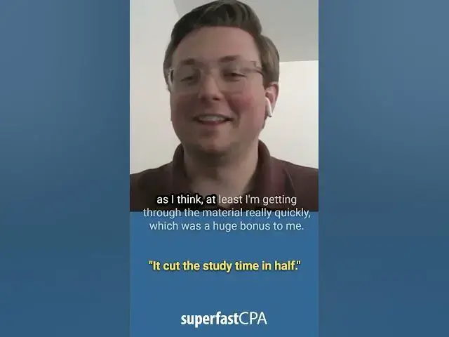 'Video thumbnail for That cut my CPA study time in half'