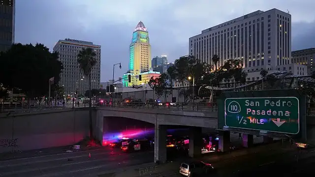 'Video thumbnail for Tensions in Los Angeles intensify as Trump calls in National Guard to quell protests'