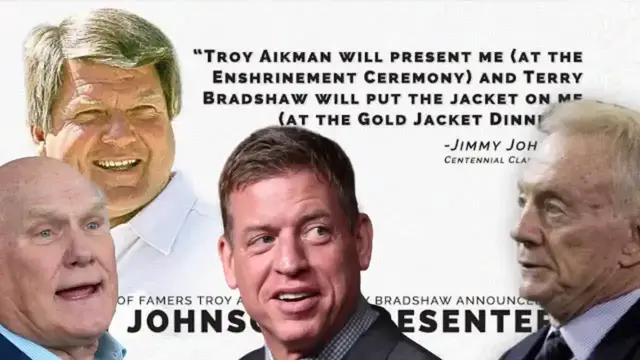 'Video thumbnail for law nation sports: jimmy johnson's hall of fame: aikman & bradshaw to present'