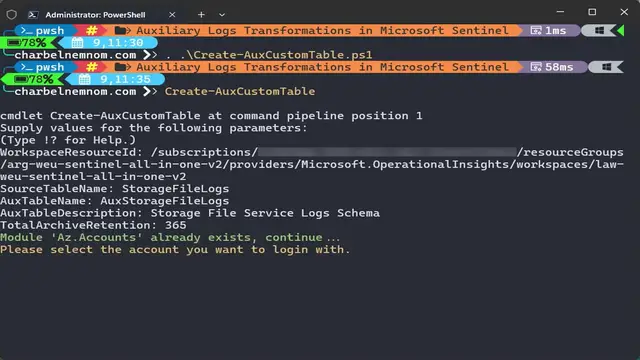 'Video thumbnail for Creating Auxiliary Tier Tables in Azure Log Analytics'